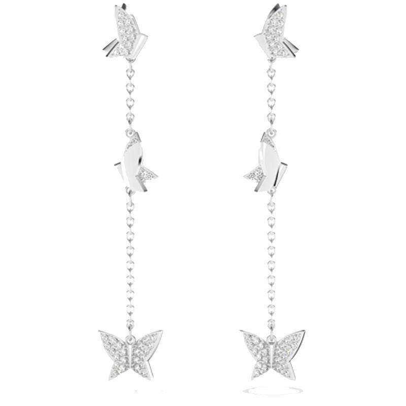 Swarovski/施华洛世水滴形耳环