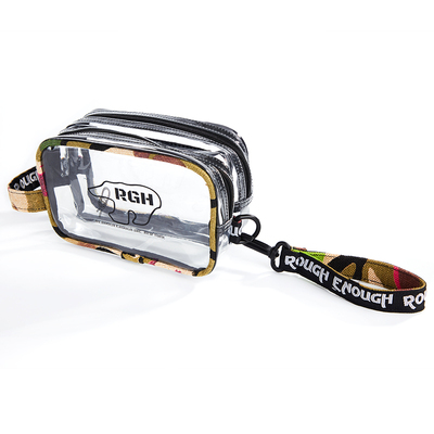 RGH透明洗漱包双层大容量化妆包