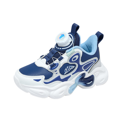 大黄蜂男童运动鞋儿童加绒保暖冬鞋2025冬季新款皮面中大童二棉鞋