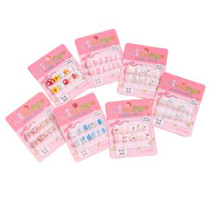 洛丽莲娜儿童手工穿戴甲贴片美甲 843142