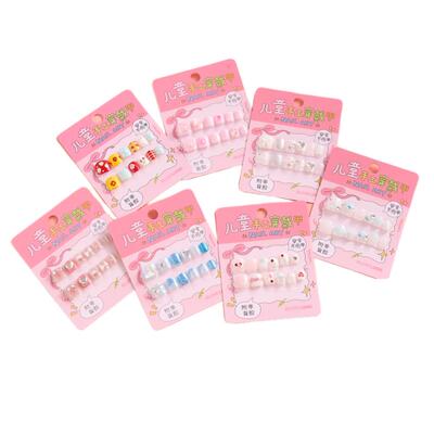 洛丽莲娜儿童手工穿戴甲贴片美甲 843142