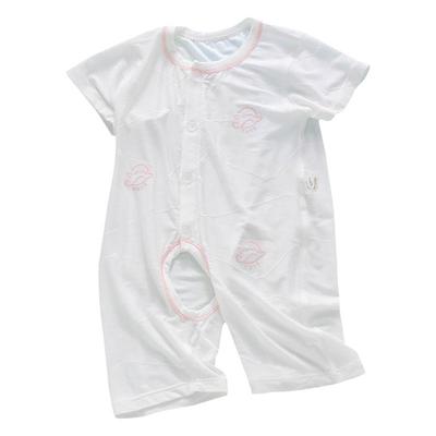 婴儿连体衣服夏季空调服开裆