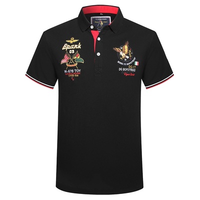 高档男士POLO衫保罗刺绣短袖T恤