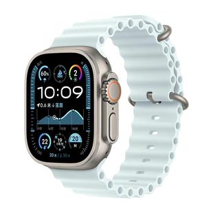 【W&P】2026新款适用applewatch ultra3海洋表带S11苹果手表10表带iwatch9表带运动透气防水硅胶49腕带男2026