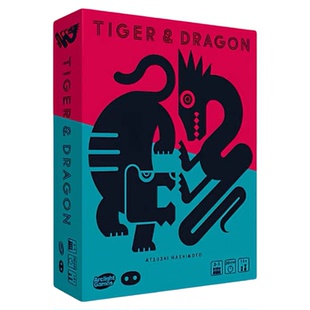 正版好玩的麻将类桌游oink公司出品游龙戏虎中文版