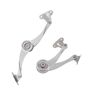 高档橱柜拉杆榻榻米上翻门任意停支撑杆随意停合金加厚刀形拉杆