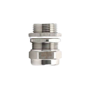 304不锈钢防爆格兰头M20金属填料函防水电缆夹紧密封葛兰接头G1/2