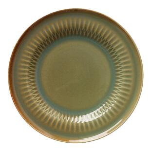 【某牌 孤品】素意绿色餐具菜盘【高端 新骨瓷】创意中式家用盘子