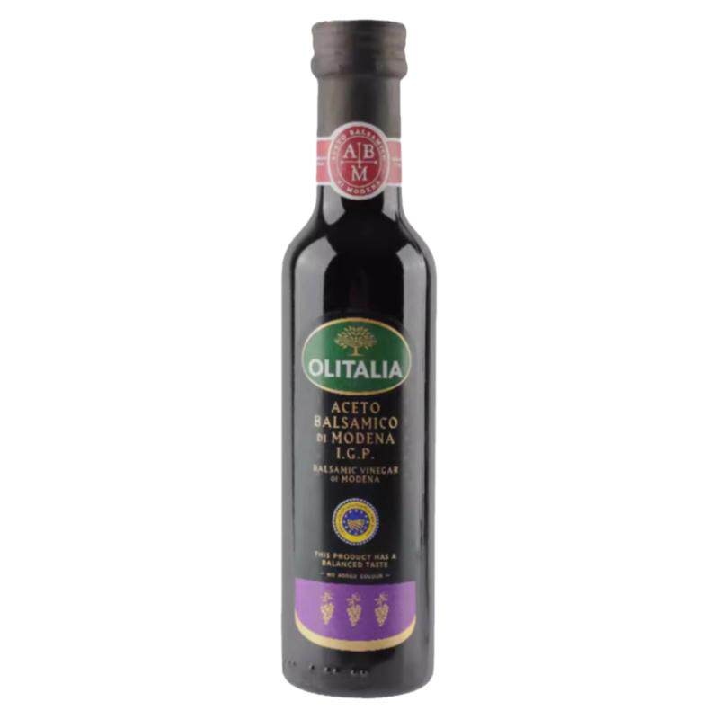 意大利奥尼olitalia巴萨米可醋250ML酿造黑醋调味西餐凉拌沙拉瓶