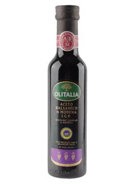 意大利奥尼olitalia巴萨米可醋250ML酿造黑醋调味西餐凉拌沙拉瓶