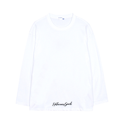 Holocene长袖潮流青年长袖T恤