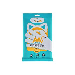 宠物猫咪免洗手套洗澡擦屁股擦脚