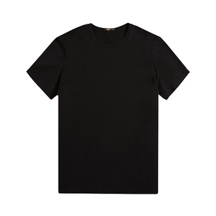 大码男装短袖T恤宽松圆领纯色潮胖子加肥加大号半袖T恤男250斤6XL