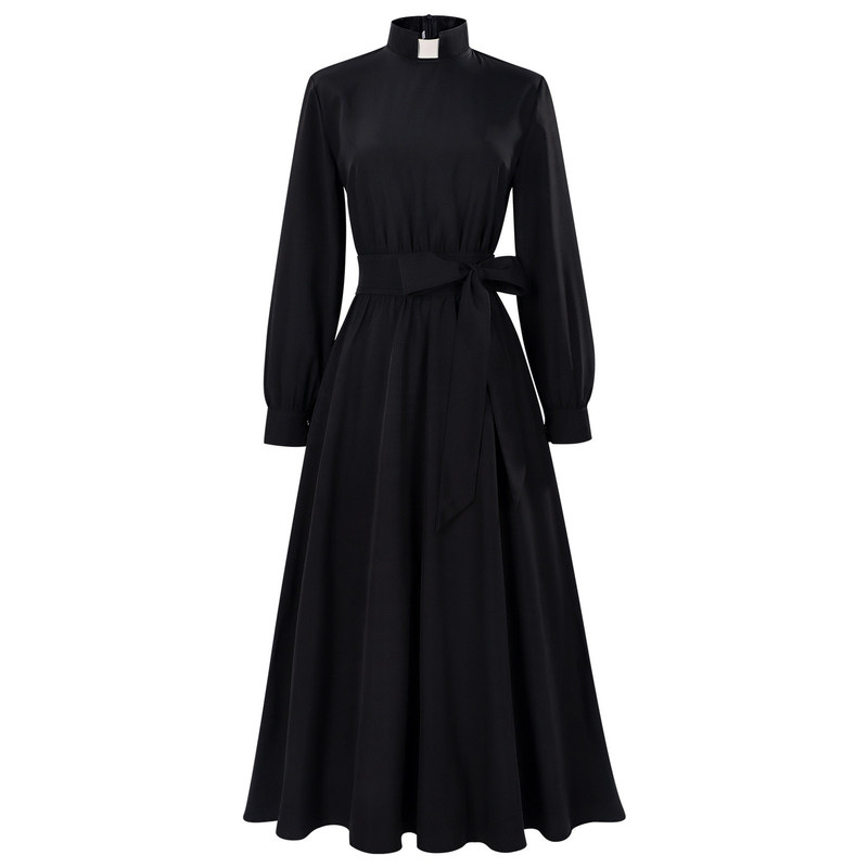 万圣节派对服装中世纪牧师cos服