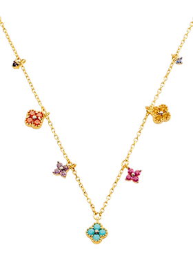 幸运四叶花项链AGATHA