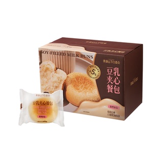 哇！敲好吃！青城山下白素贞豆乳夹心餐包奶香自然，越嚼越香！