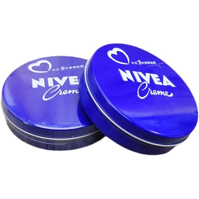 妮维雅蓝罐全身适用修护经典铁盒