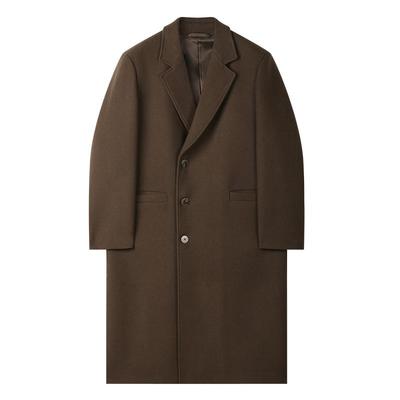 w2x850g重磅双面剪绒呢子大衣