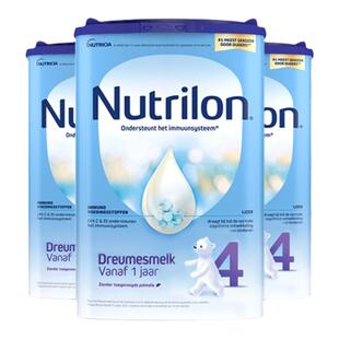 荷兰牛栏 Nutrilon 幼儿4段宝宝进口配方牛奶粉12-24个月 3罐装