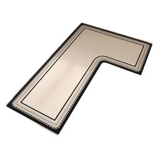 厨房地垫7字形防滑垫子硅藻泥l型吸水速干防油垫家用2025新款门垫