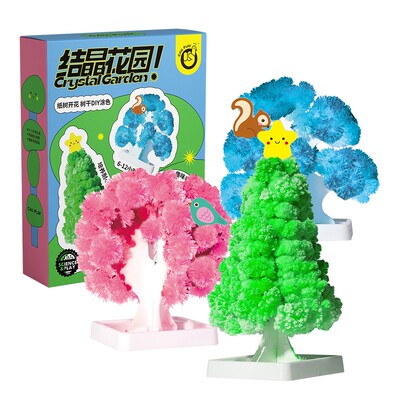 科答鸭结晶花园礼物科学圣诞树