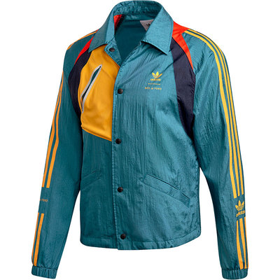 Adidas/阿迪达斯正品男子三叶草休闲运动夹克外套 FS3759