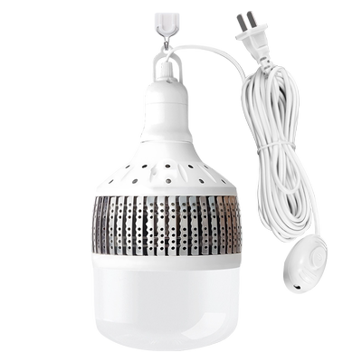 大功率led带线灯泡摆摊夜市灯e27插电式户外照明灯插头插座带开关