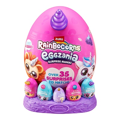 zuru抱抱星球魔法蛋云波独角兽精灵惊喜盲盒毛绒公仔玩偶儿童玩具