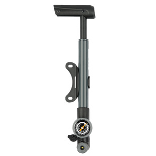 台湾集优GIYO高压迷你便携山地车公路自行车打气筒带压力表美法嘴