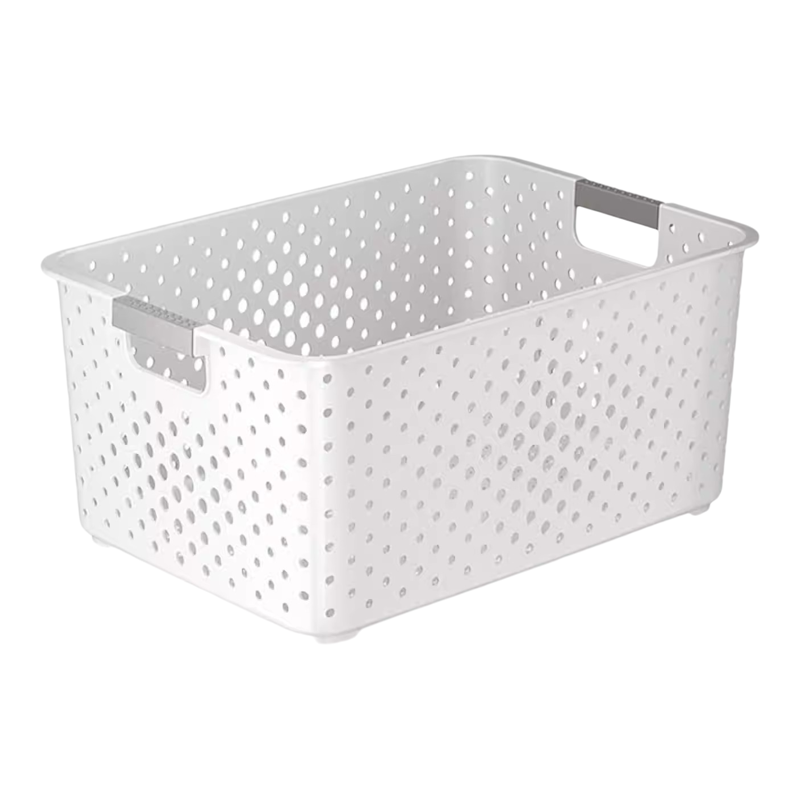 【直播专享】六个装塑料收纳筐桌面厨房杂物收纳框玩具零食收纳盒