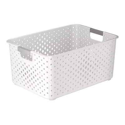 【直播专享】六个装塑料收纳筐桌面厨房杂物收纳框玩具零食收纳盒