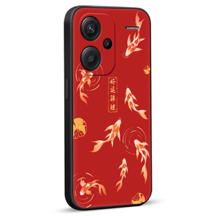 彧玺适用于红米note13pro+手机壳23o90RA98C保护套23090ra98c防摔23090RA98C黑色Hmnotel3pro+软miuiNote13pr