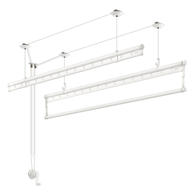 金贵夫人阳台手动升降晾衣架