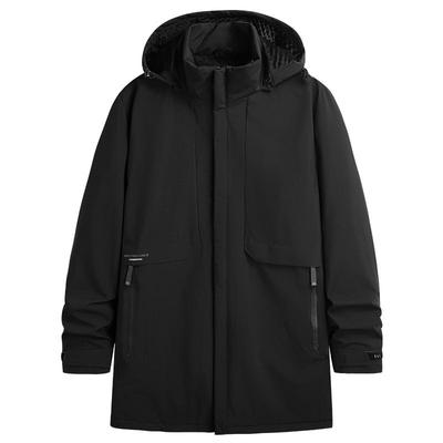 宝盾狼中长款冬季加肥加大码外套