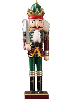 胡桃夹子士兵木偶卡通风装饰品