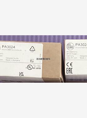 询价IFM易福门PA3024压力感测器议价