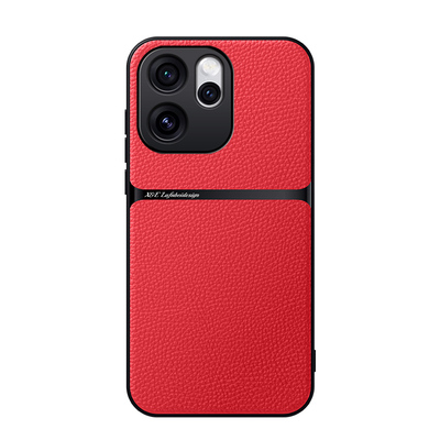 适用opporeno15手机壳皮纹全包