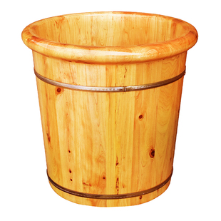 藏奥堂泡脚木桶家用实木加厚40高足浴养生泡脚桶藏生堂熏蒸泡澡桶