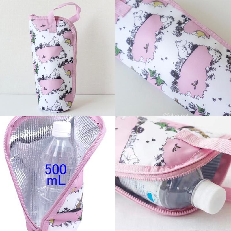 日式附录手提保温包抽绳饭盒袋子姆明可爱饭袋午餐便当包水壶套