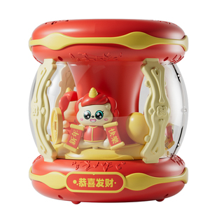 2026新年爆款烟花泡泡机网红儿童全自动礼花吹泡泡枪玩具元旦礼物