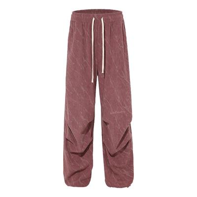 BJHG灯芯绒美式工装裤加绒裤子