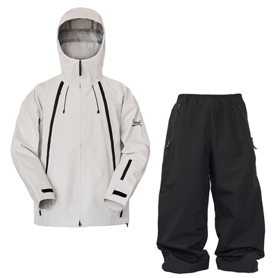 DOOREK滑雪服全压胶单层冲锋衣