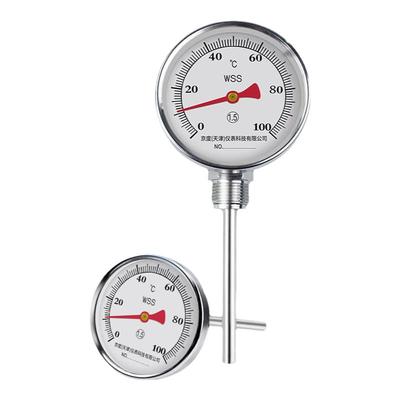 工业双金属温度计不锈钢WSS411
