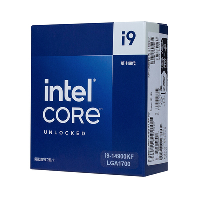 intel英特尔酷睿i9-14900KF盒装CPU处理器285K游戏电竞视频剪辑