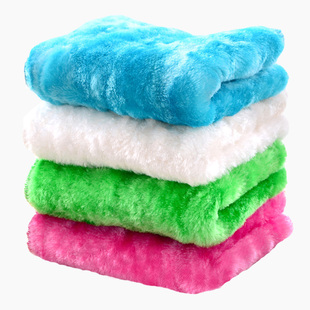 神奇抹布木纤维洗碗巾不沾油刷碗布吸水厨房专用双层加厚百洁布