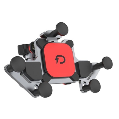 磁悬减震摩托车支架灯昕单手取拿