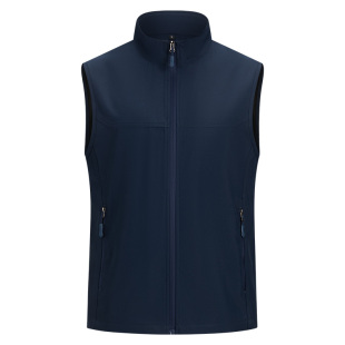 防水软壳马甲定制工作服印logo高端企业4s店活动宣传工装坎肩背心