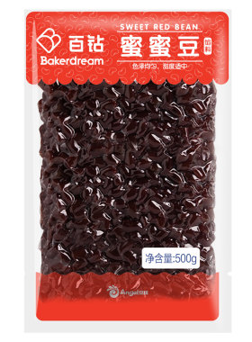 百钻蜜蜜豆开袋即食家用烘焙原料