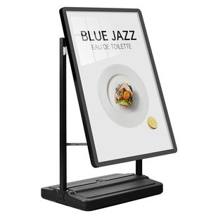 户外落地立式广告牌展架kt板展示支架注水立牌展示架海报架展示牌