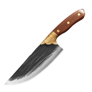 杀猪专用刀具屠夫屠宰商用剔骨刀特快锋利卖肉手工锻打猪肉分割刀